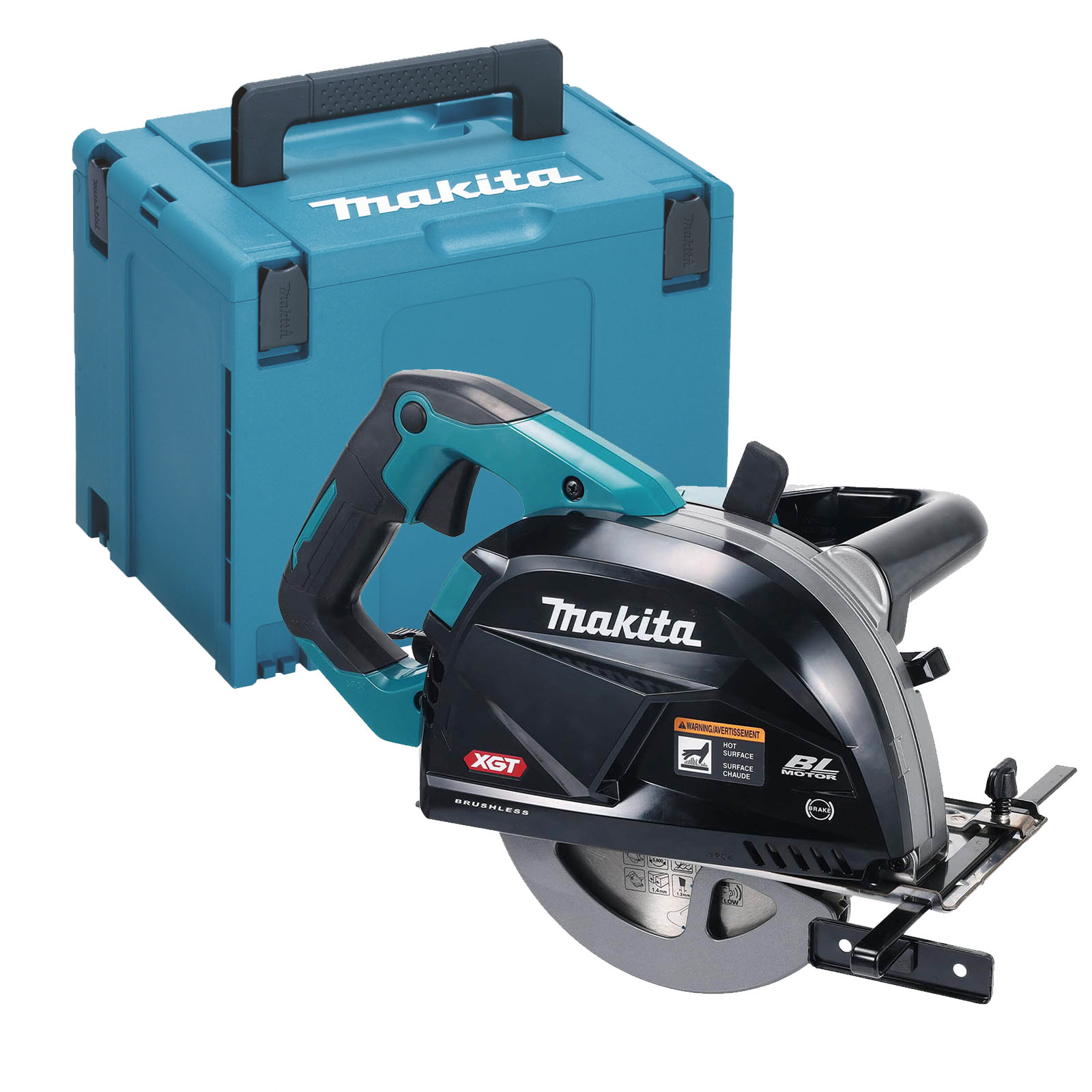 Makita CS002G 40v Max XGT Cordless Brushless Metal Cutting Circular Saw 185mm No Batteries No Battery Charger Case